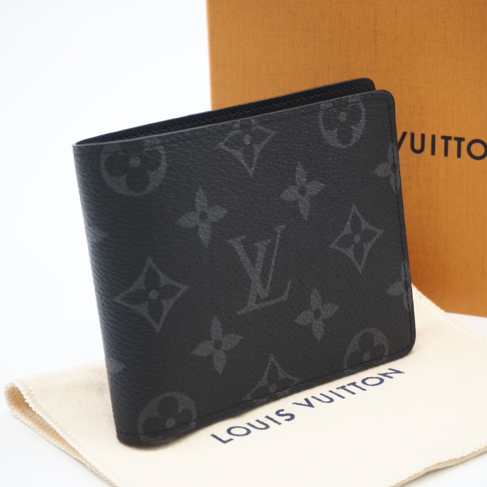 Louis Vuitton Slender Wallet Monogram Eclipse