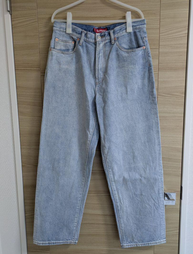 Supreme Baggy Jean "Dirty Indigo" (23SS)