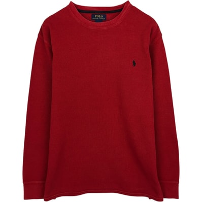 古着 ラルフローレン Ralph Lauren POLO RALPH LAUREN サーマルロンT ワッフル メンズXL相当/eaa632186