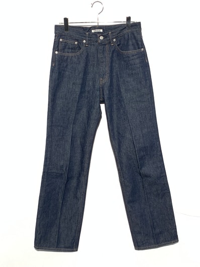 AURALEE Hard Twist Denim 5P Pants "Indigo"
