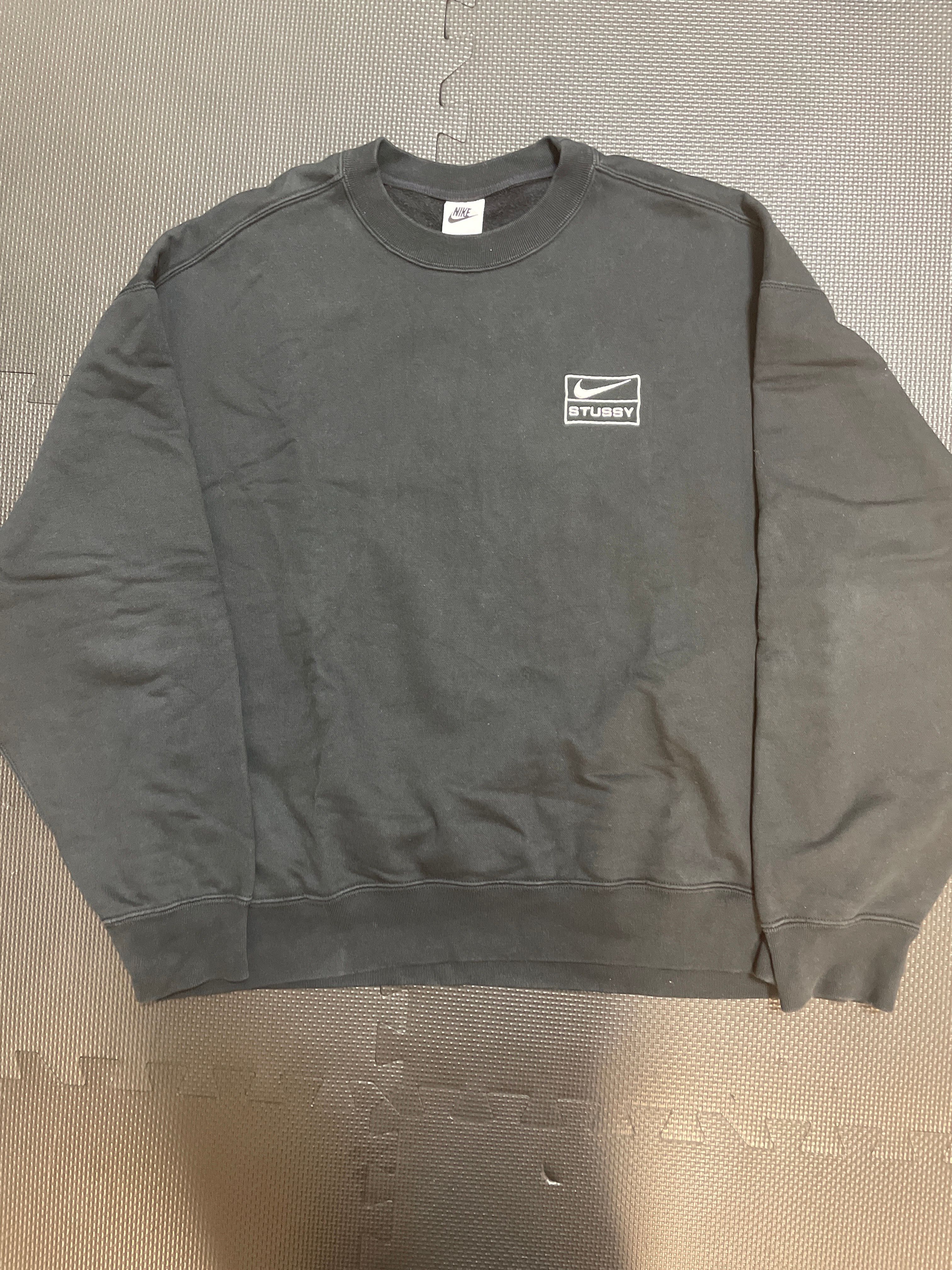 Stussy x Nike Wash Crew (US Size) "Black" DO5310-010