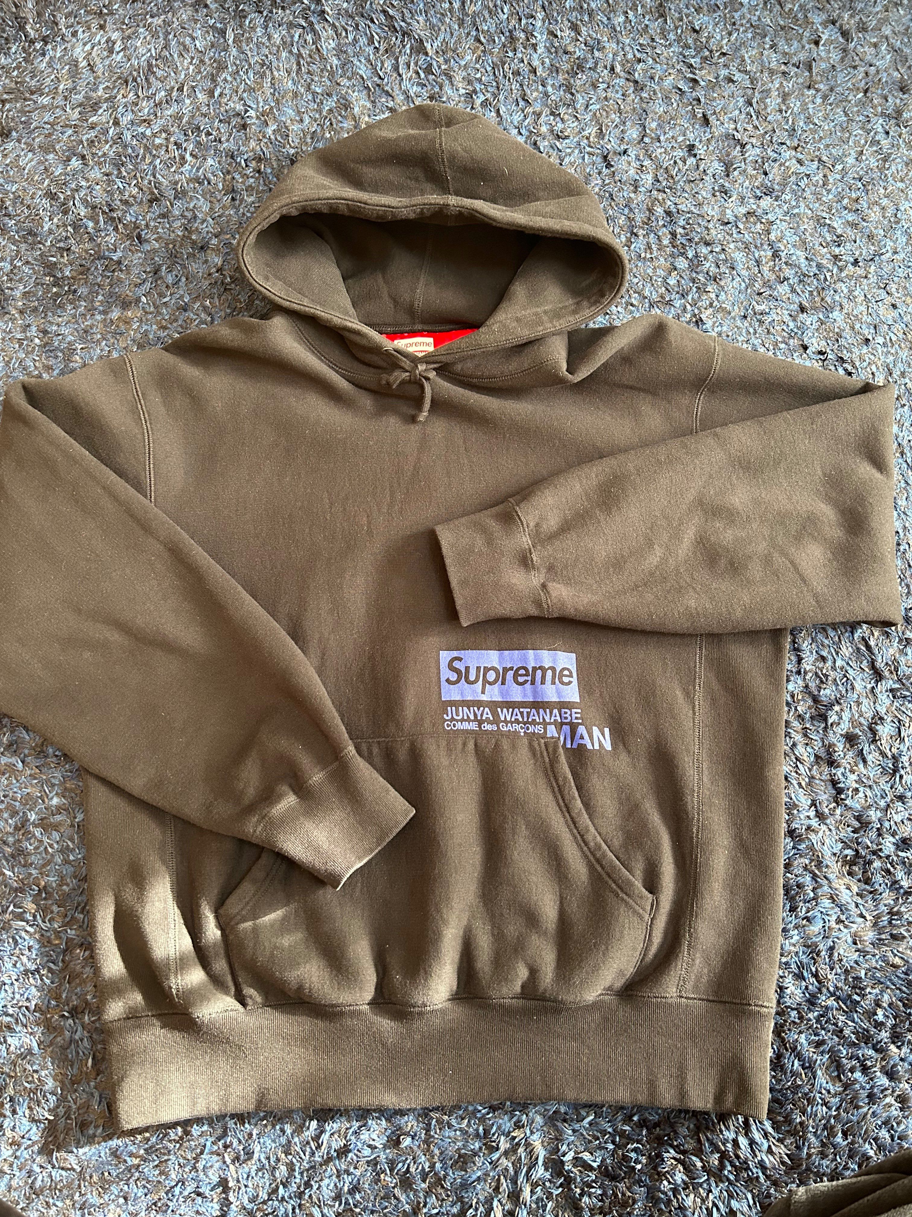 Supreme / JUNYA WATANABE COMME des GARCONS MAN Hooded Sweatshirt "Black"