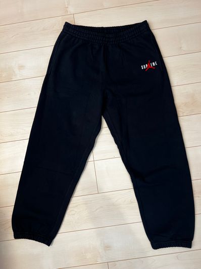 Supreme x Jordan Sweatpant "Black"