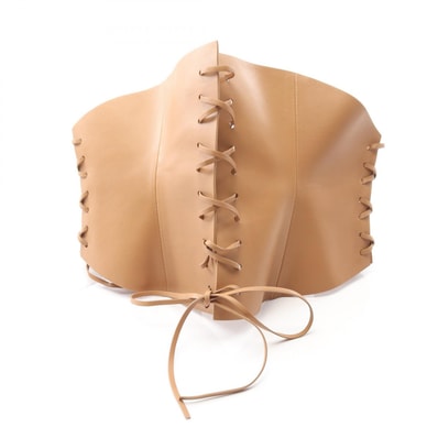 ディオール Dior D-Lace ベルト 衣料品 レザー レディース ベージュ系 B0103CGDK34U80 【中古】