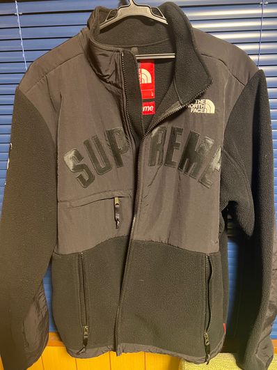 Supreme x The North Face Arc Logo Denali Fleece Jacket "Black"