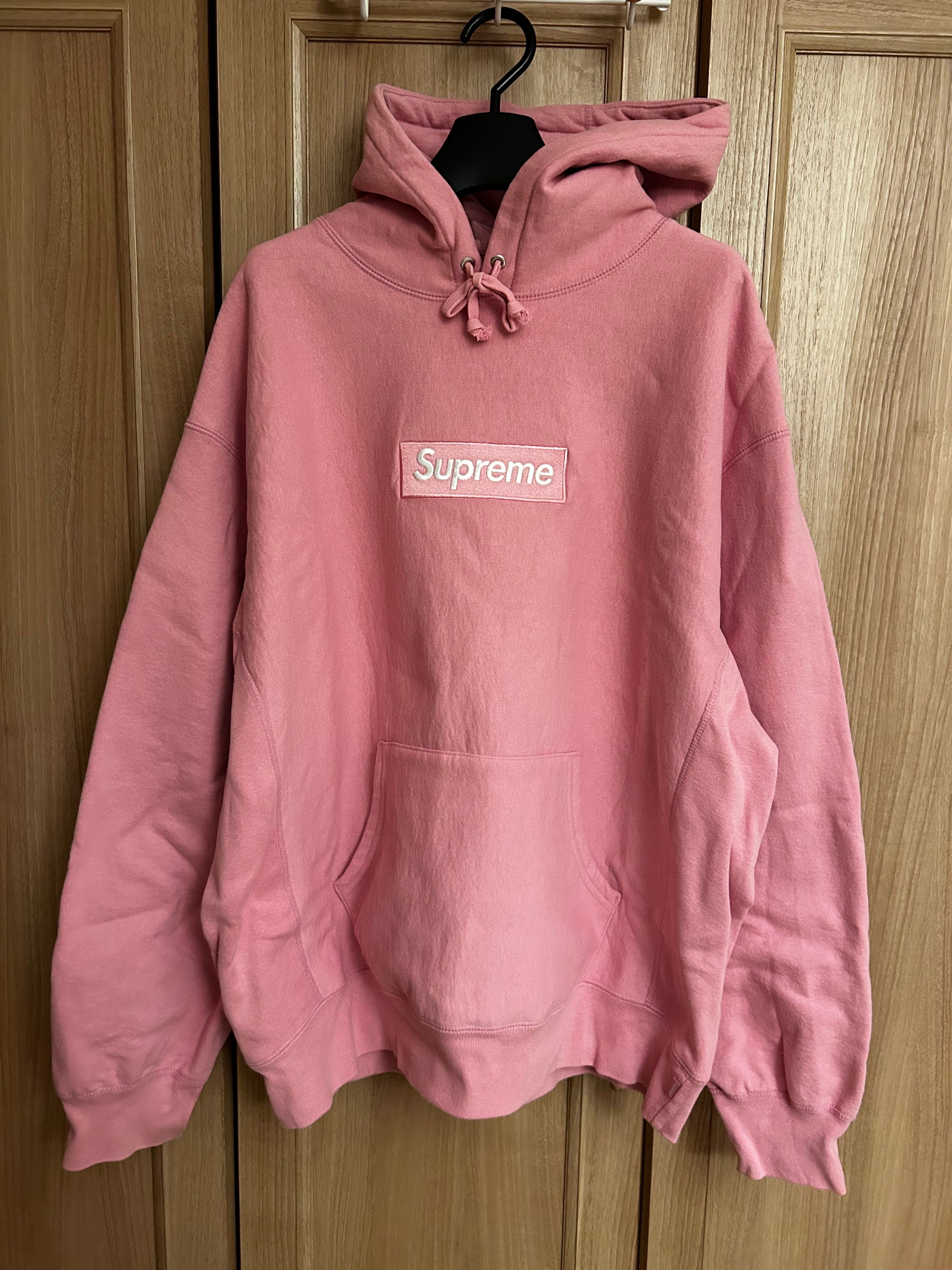 Supreme Box Logo Hooded Sweatshirt "Pink" (24FW)