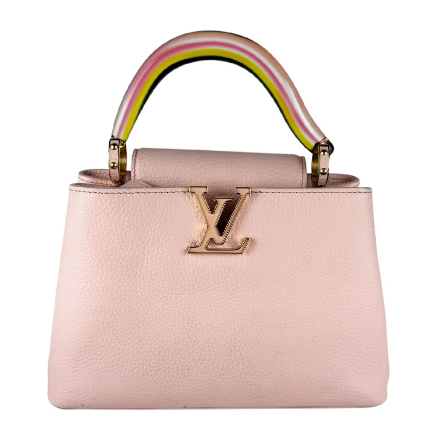 ルイ ヴィトン LOUIS VUITTON ハンドバッグ ショルダーバッグ カプシーヌBB レザー ライトピンク レディース【中古】 z10727