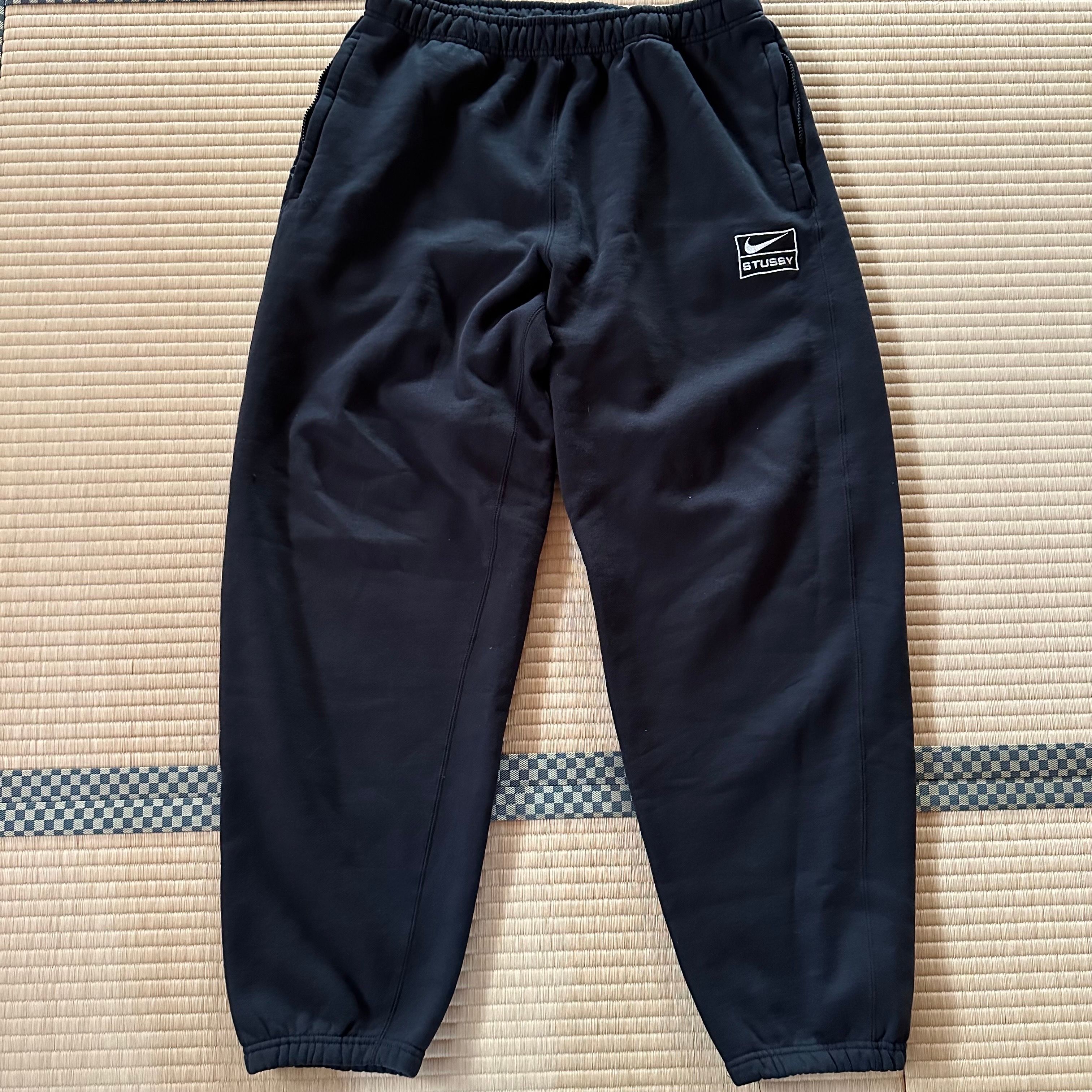 Stussy x Nike Washed Pants (US Size) "Black" DO5296-010