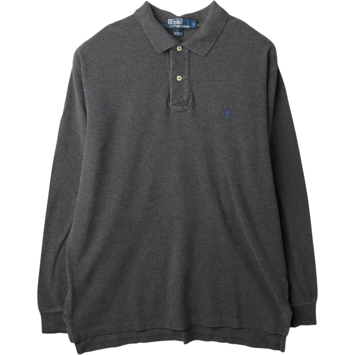 古着 ラルフローレン Ralph Lauren POLO by Ralph Lauren 長袖 ポロシャツ メンズL相当/eaa631901