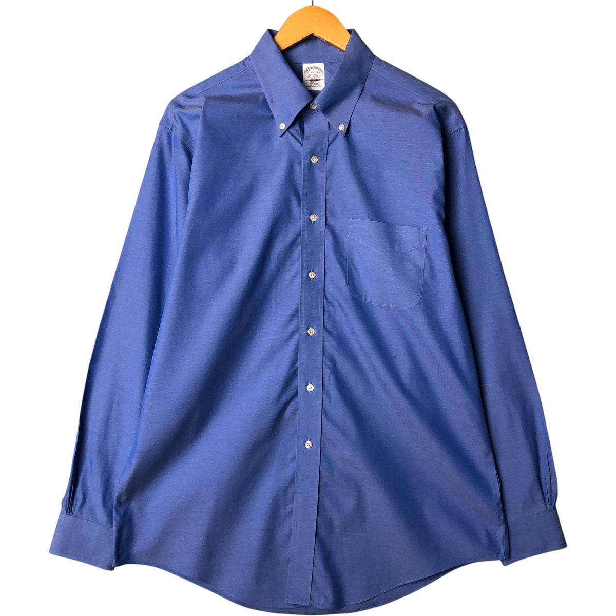 古着 ブルックスブラザーズ Brooks Brothers Est.1818 長袖 ボタンダウンシャツ メンズL相当/eaa585267