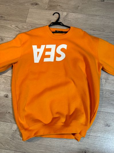 GOD SELECTION XXX x WIND AND SEA Crew Neck Shirt GX-A23-WSCN-01 "Orange"