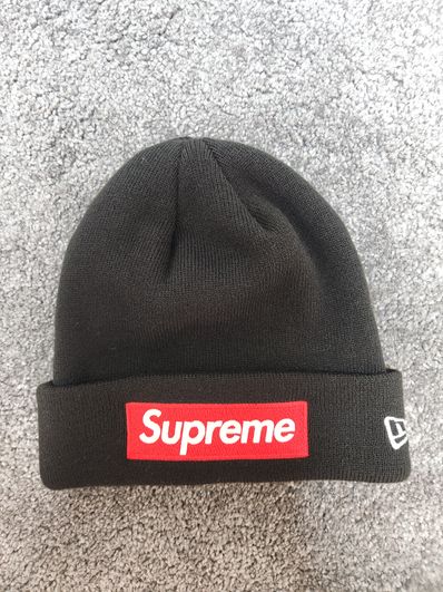 Supreme New Era Box Logo Beanie "Black"