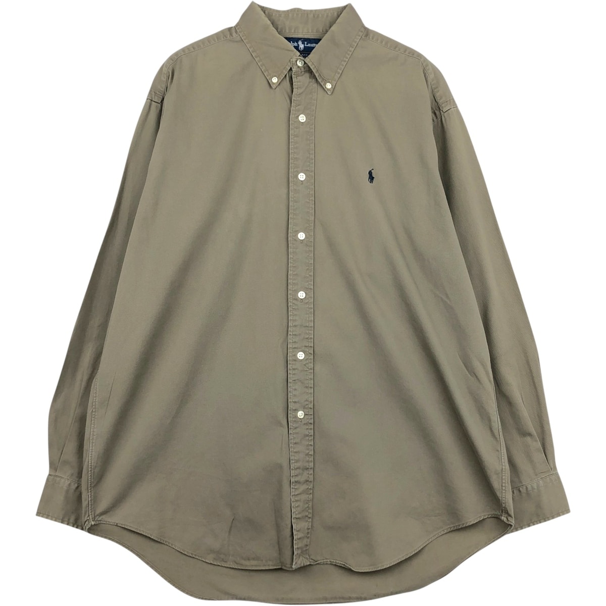 古着 ラルフローレン Ralph Lauren BLAKE 長袖 ボタンダウンシャツ メンズL相当/eaa643431