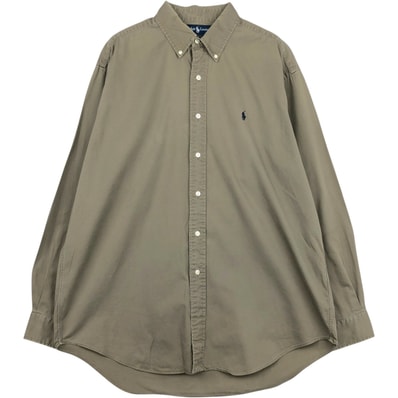 古着 ラルフローレン Ralph Lauren BLAKE 長袖 ボタンダウンシャツ メンズL相当/eaa643431