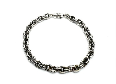 Chrome Hearts Paper Chain Bracelet "Silver"