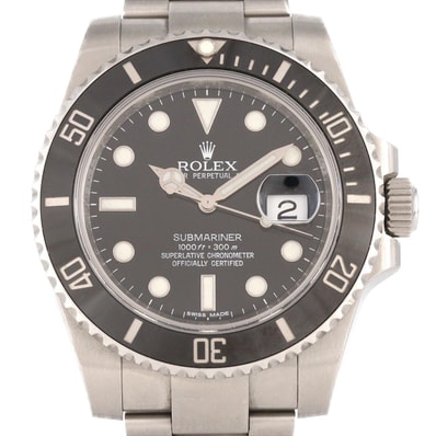 【ノーメンテナンス還元価格】ロレックス サブマリーナーデイト 116610LN SS 自動巻 ランダム番
