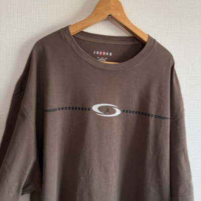 Nike Jordan x Travis Scott Men's T-Shirt "Brown" (US Size) DZ5510-274