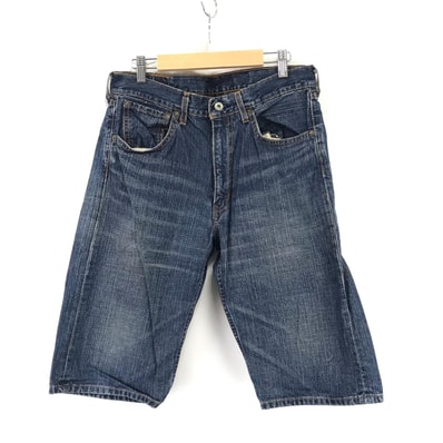 Levi's【リーバイス】SP503-19/ハーフデニムパンツ【32/メンズL程度/股下34cm/青系/blue】ズボン/ボトムス/Pants/Trouser◆BJ058-h