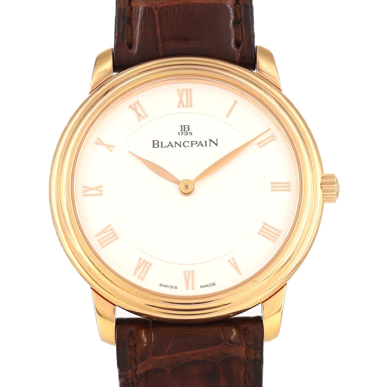 【ノーメンテナンス還元価格】ブランパン ヴィルレウルトラスリム PG LIMITED 0028-3642-55 PG・RG 手巻