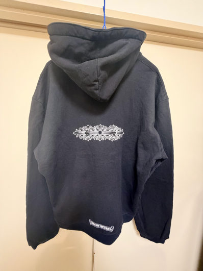 Chrome Hearts Old CH Plus Zip Hoodie "Black"