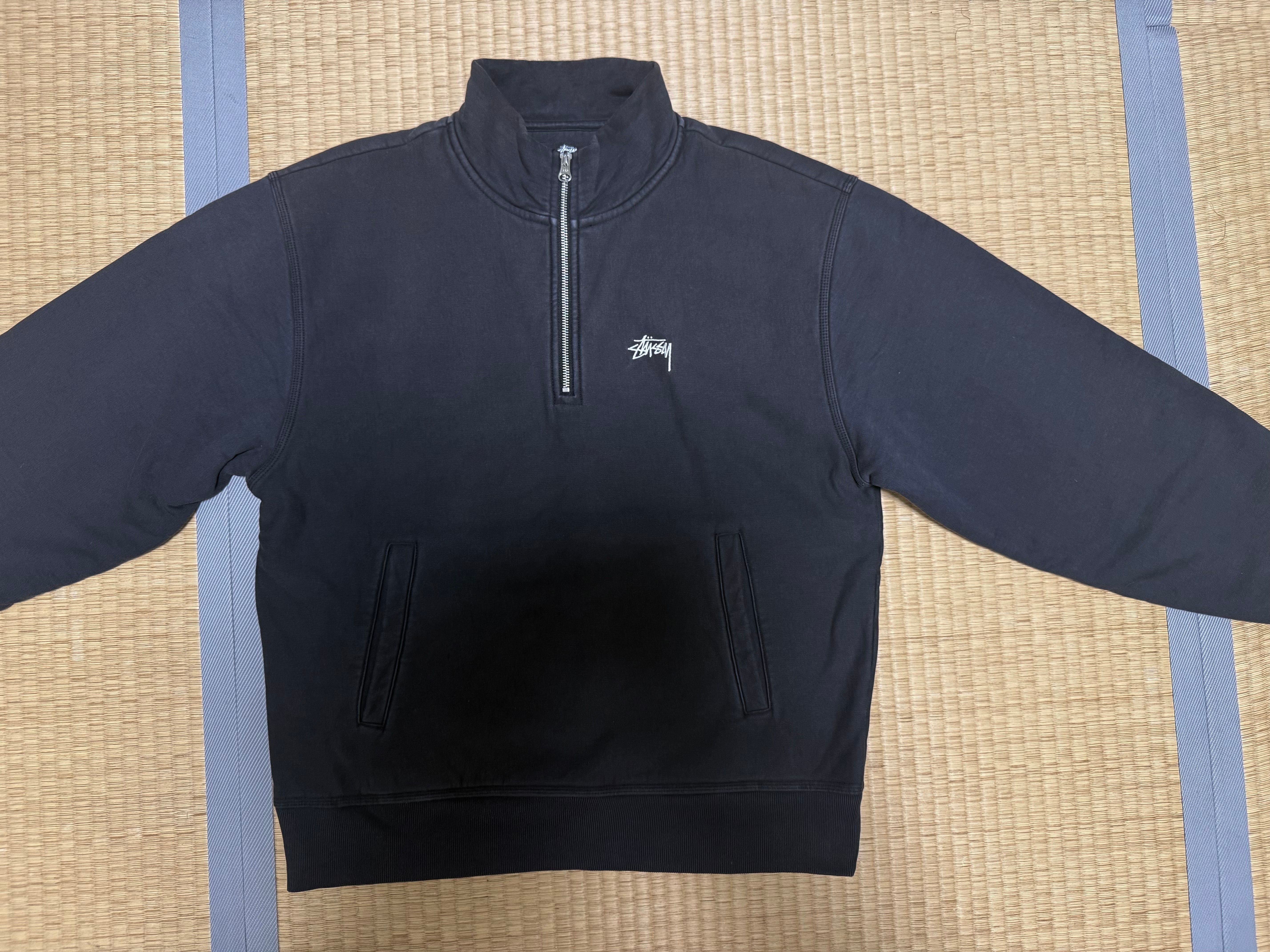 Stussy|Stock Fleece Mock/ハーフジップスウェット [M]