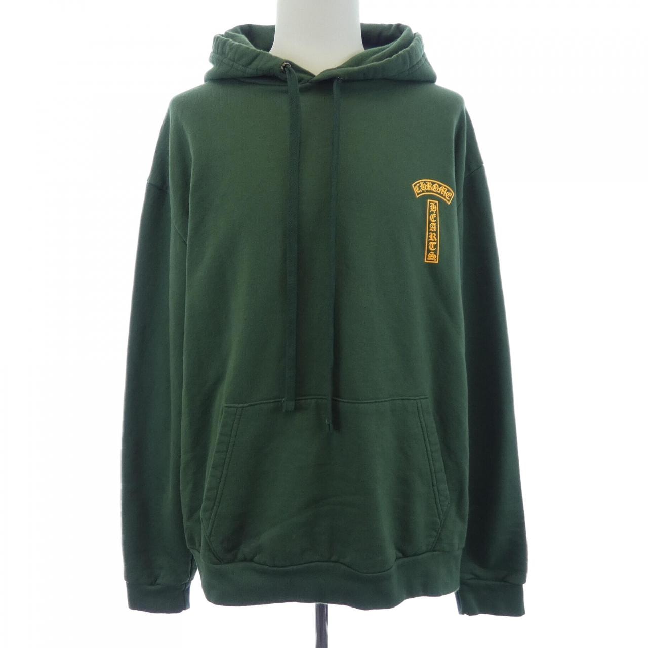 Chrome Hearts USA Arch Logo Hoodie "Khaki"