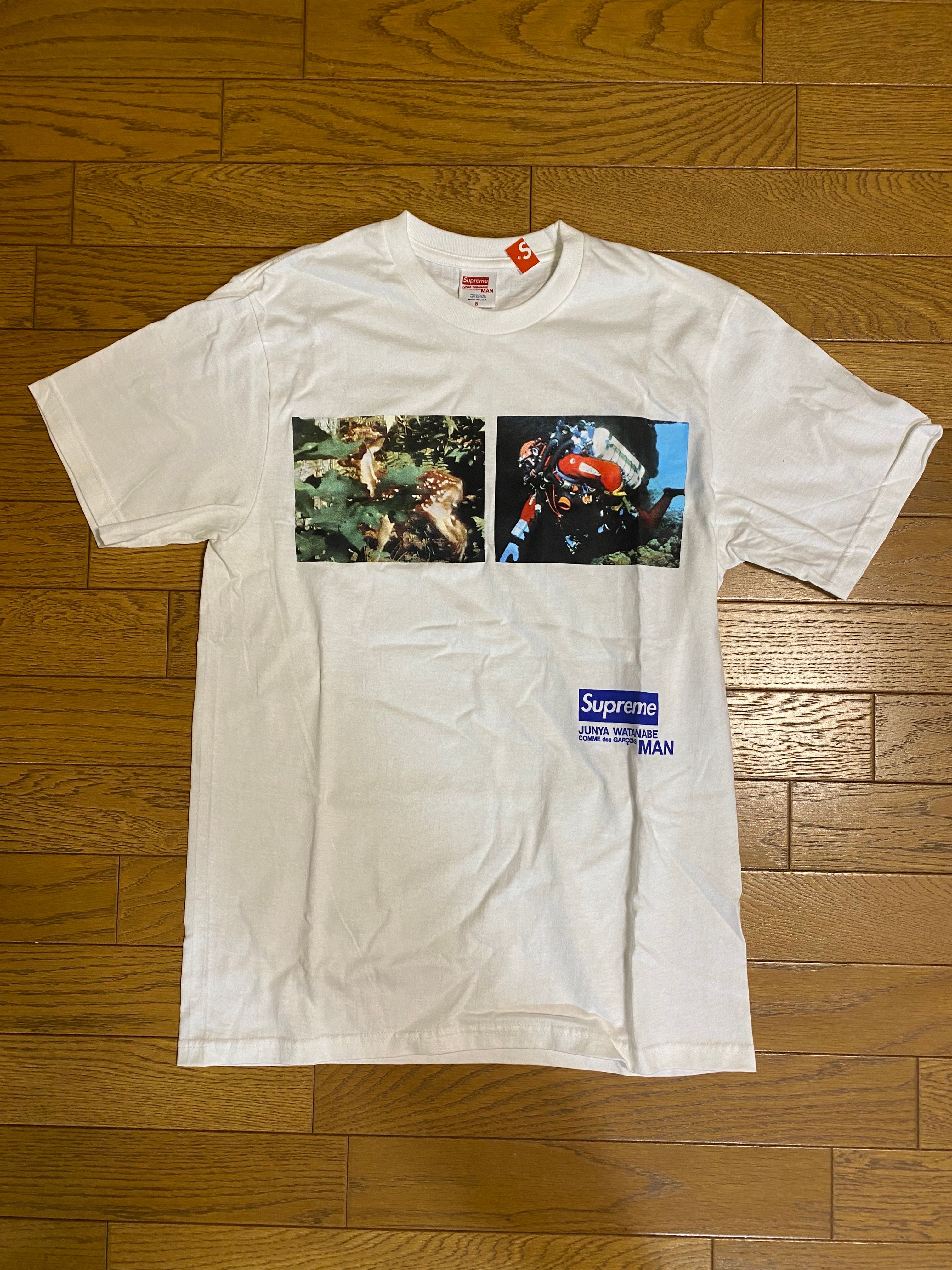 Supreme / JUNYA WATANABE COMME des GARCONS MAN Nature Tee "White"