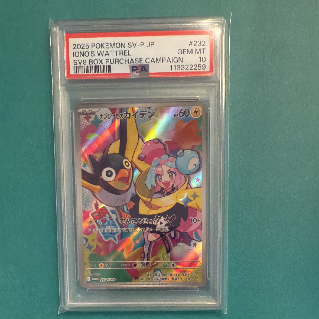 ナンジャモのカイデン P [SV-P 232](プロモーションカード「拡張パック バトルパートナーズ Box購入キャンペーン」)