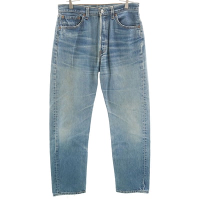 Levi's リーバイス 90s 501 USA製 ストレートデニムパンツ W32 ブルー ジーンズ