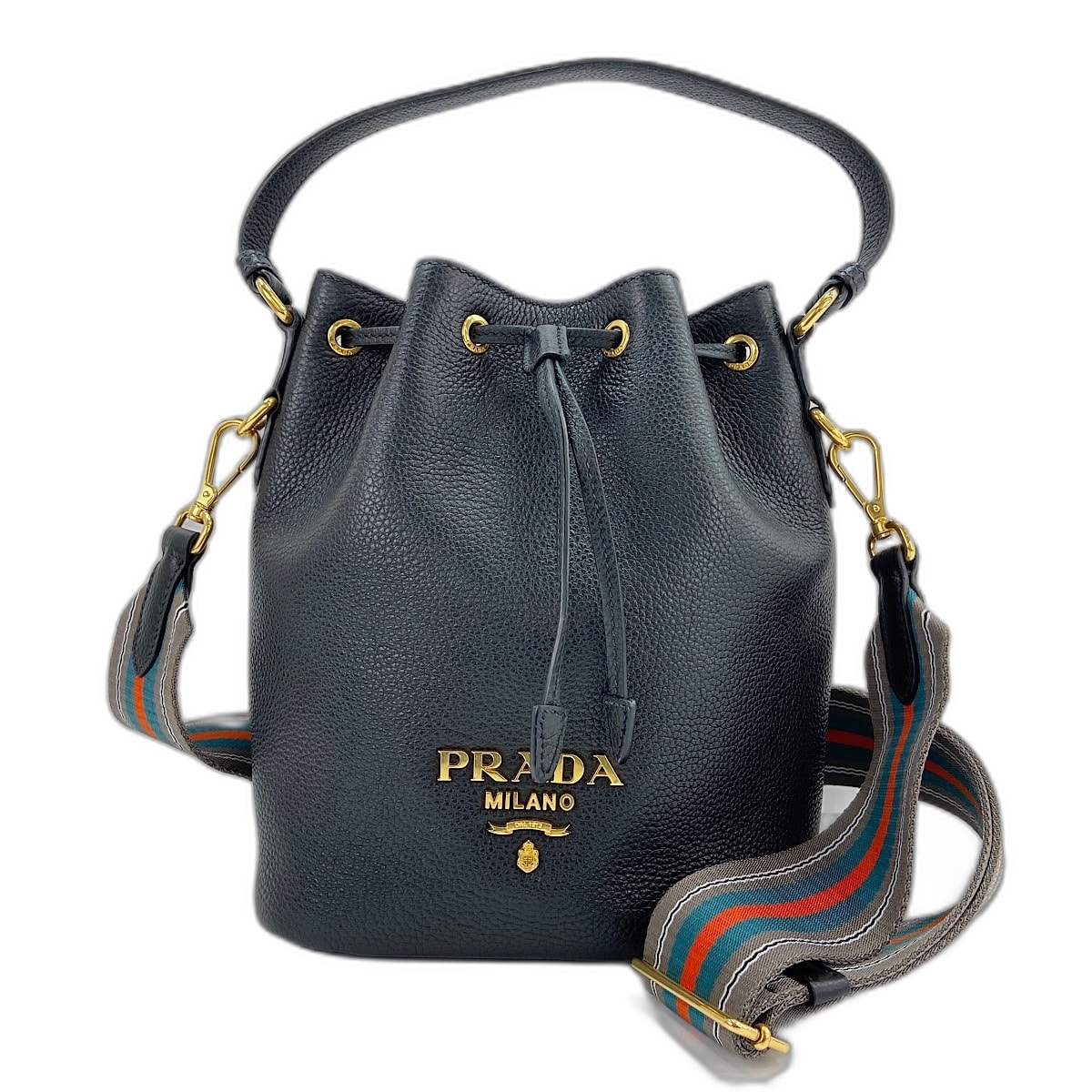 プラダ PRADA 2WAY ハンドバッグ レザー【中古】