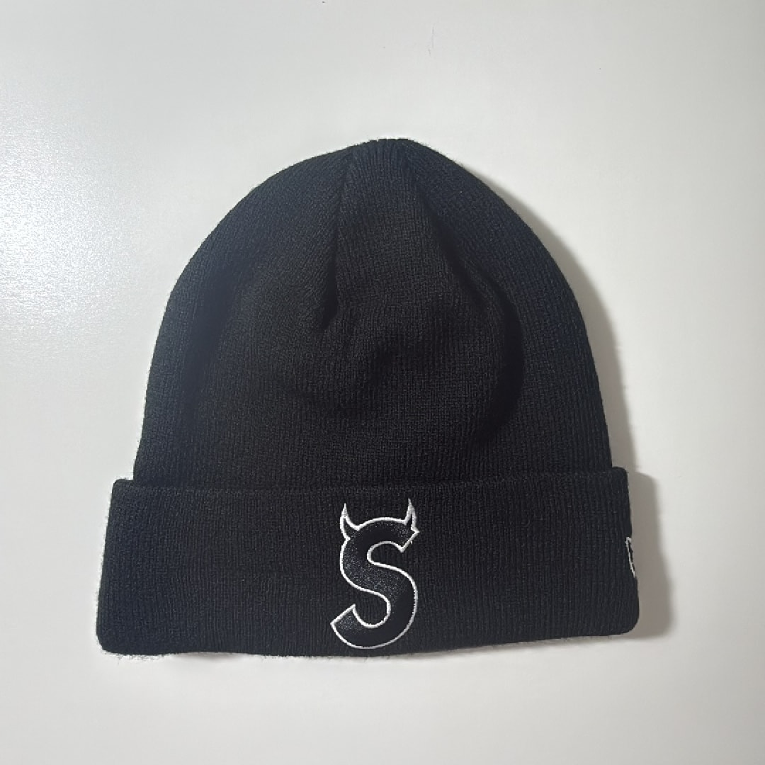 Supreme New Era S Logo Beanie "Black" (22FW)