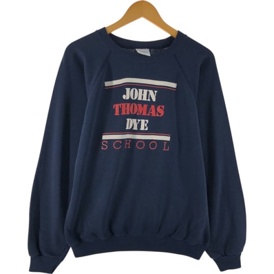 古着 80年代 ヘインズ Hanes 青タグ プリントスウェットシャツ トレーナー USA製 メンズXL相当 ヴィンテージ/eaa550326