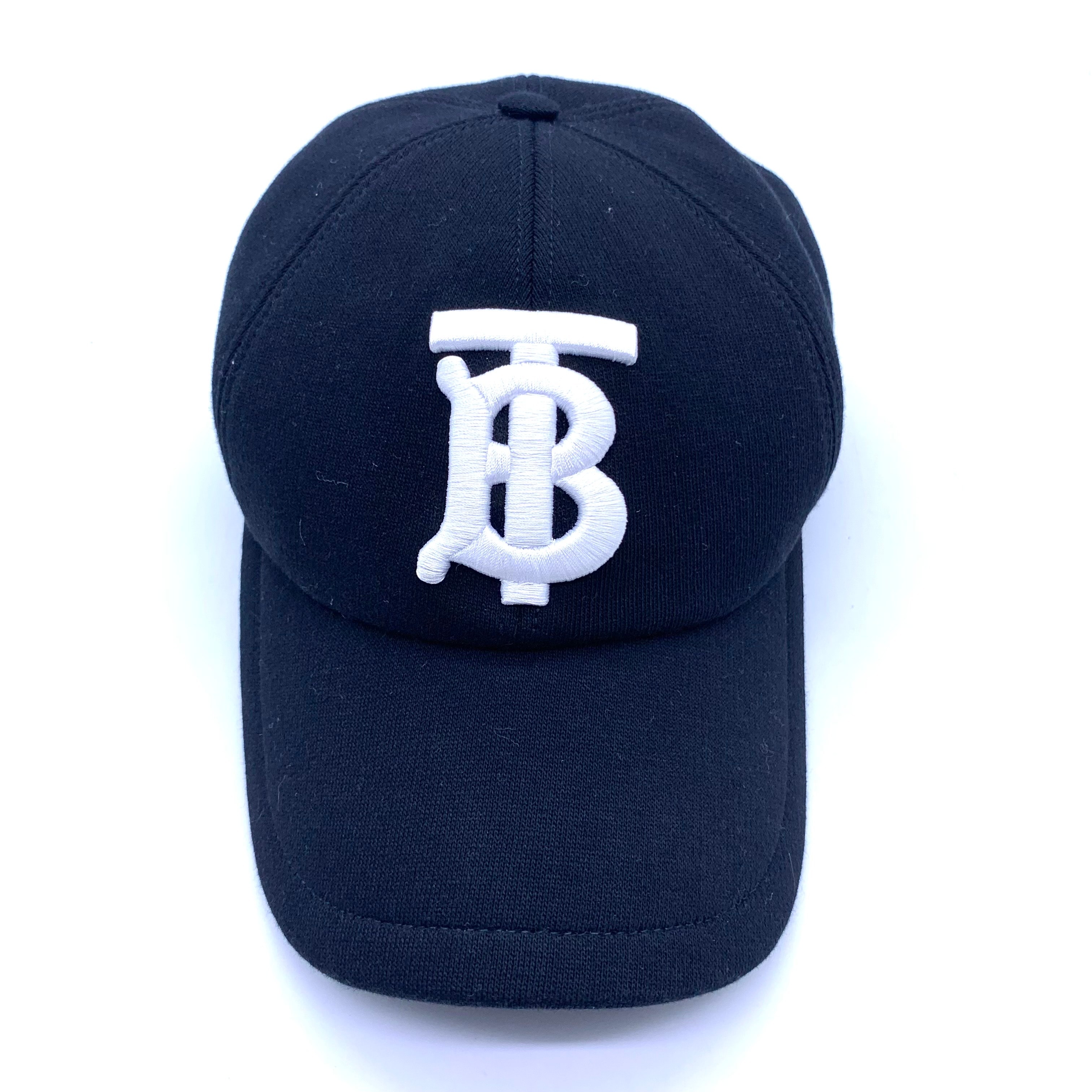 B (目立った傷や汚れなし)】Burberry London TB Logo Embroidery Cap