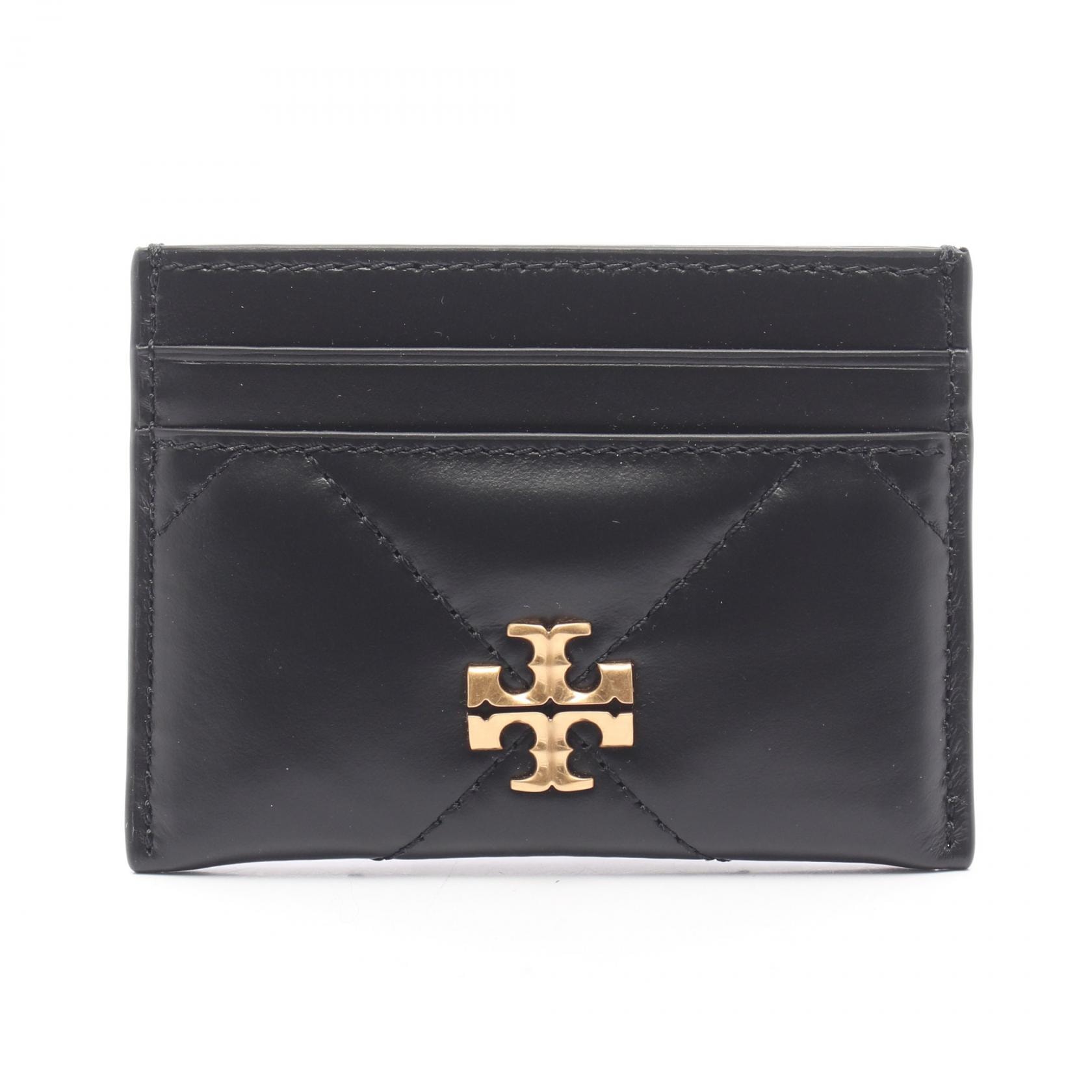 トリーバーチ Tory Burch KIRA DIAMOND QUILT カードケース アクセサリー レザー レディース ブラック系 154993001 【新品】