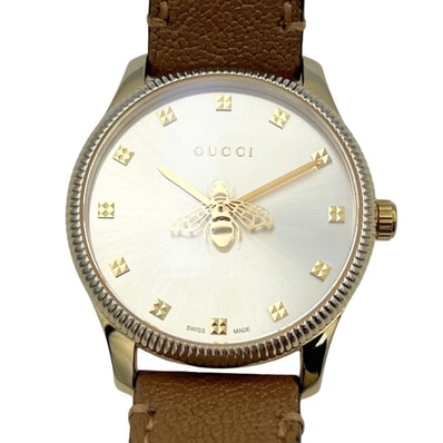 GUCCI グッチ 126.5 YA1265022 Gタイムレス クォーツ レディース 腕時計 C1378