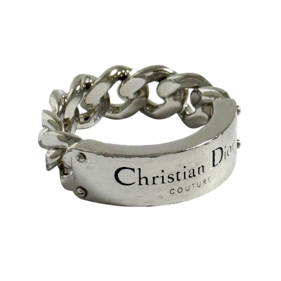 ディオール  メンズ Couture チェーン リンク  リング  18号 指輪