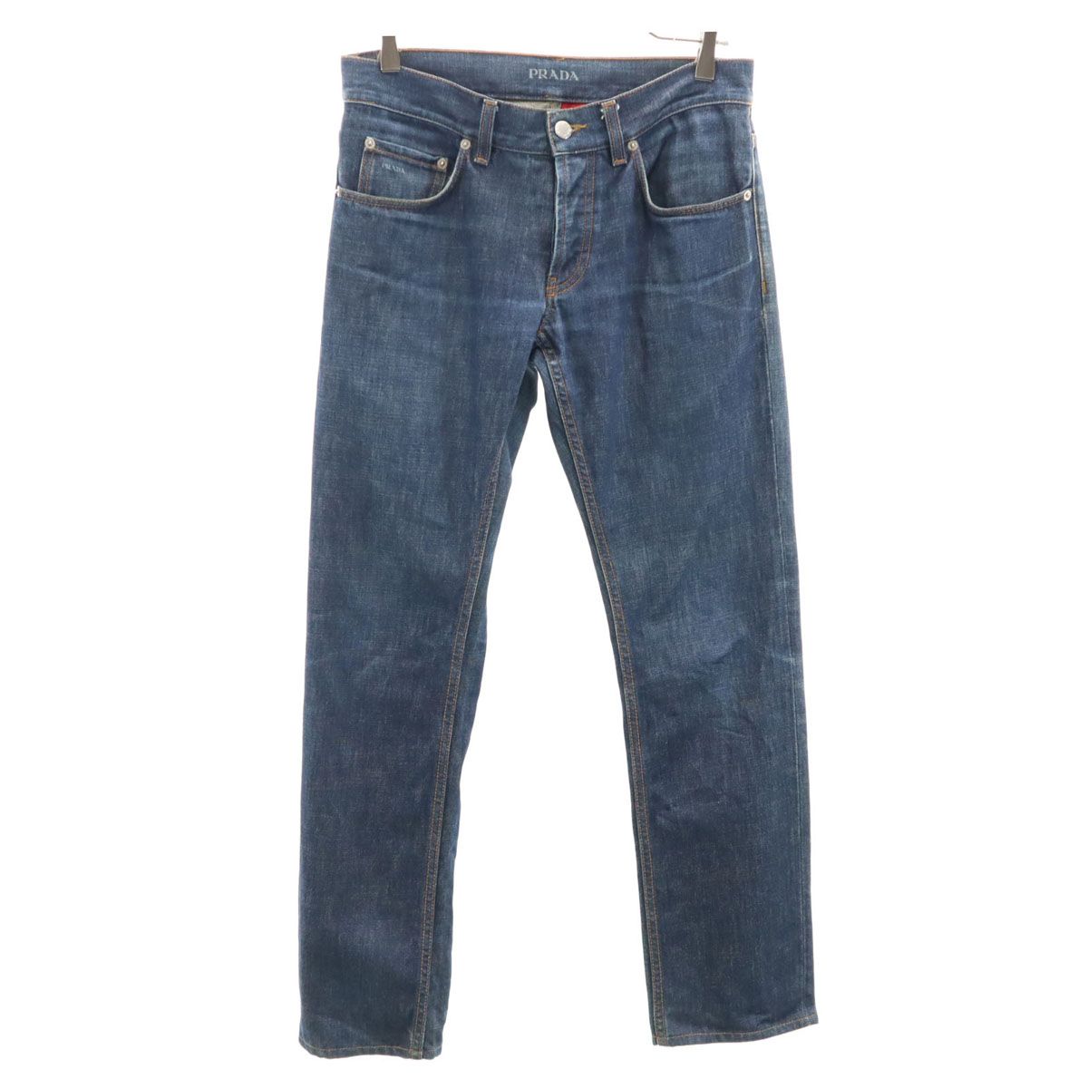 PRADA プラダ ボタンフライ デニムパンツ