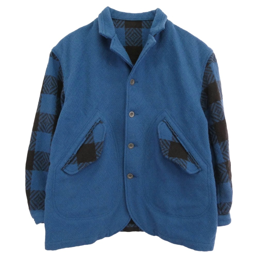 L青【TENDERLOIN】MELTON CPO JKT／新品未使用／送料込 TENDERLOIN テンダーロイン 22AW バッファローチェック メルトン CPO