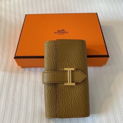 新品未使用 HERMES エルメス べアン キーケース ゴールド金具 ブラウン