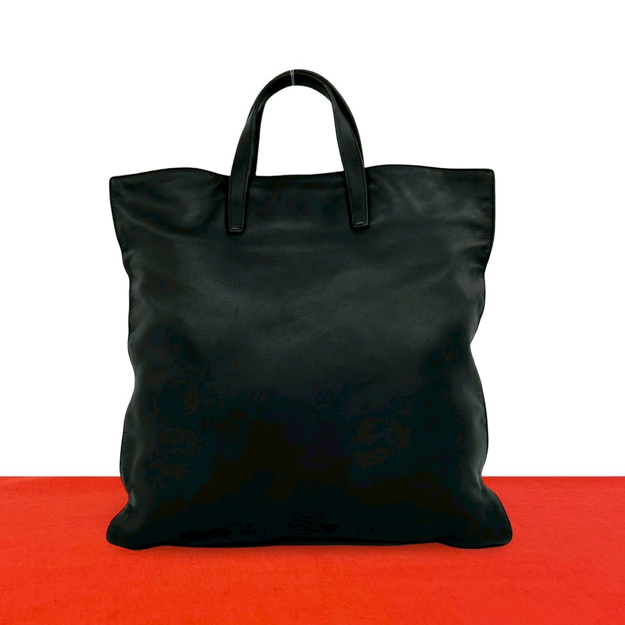 B (目立った傷や汚れなし)】LOEWE ロエベ アナグラム ロゴ レザー