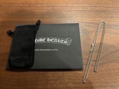 Chrome Hearts Roll Chain Necklace "Silver"