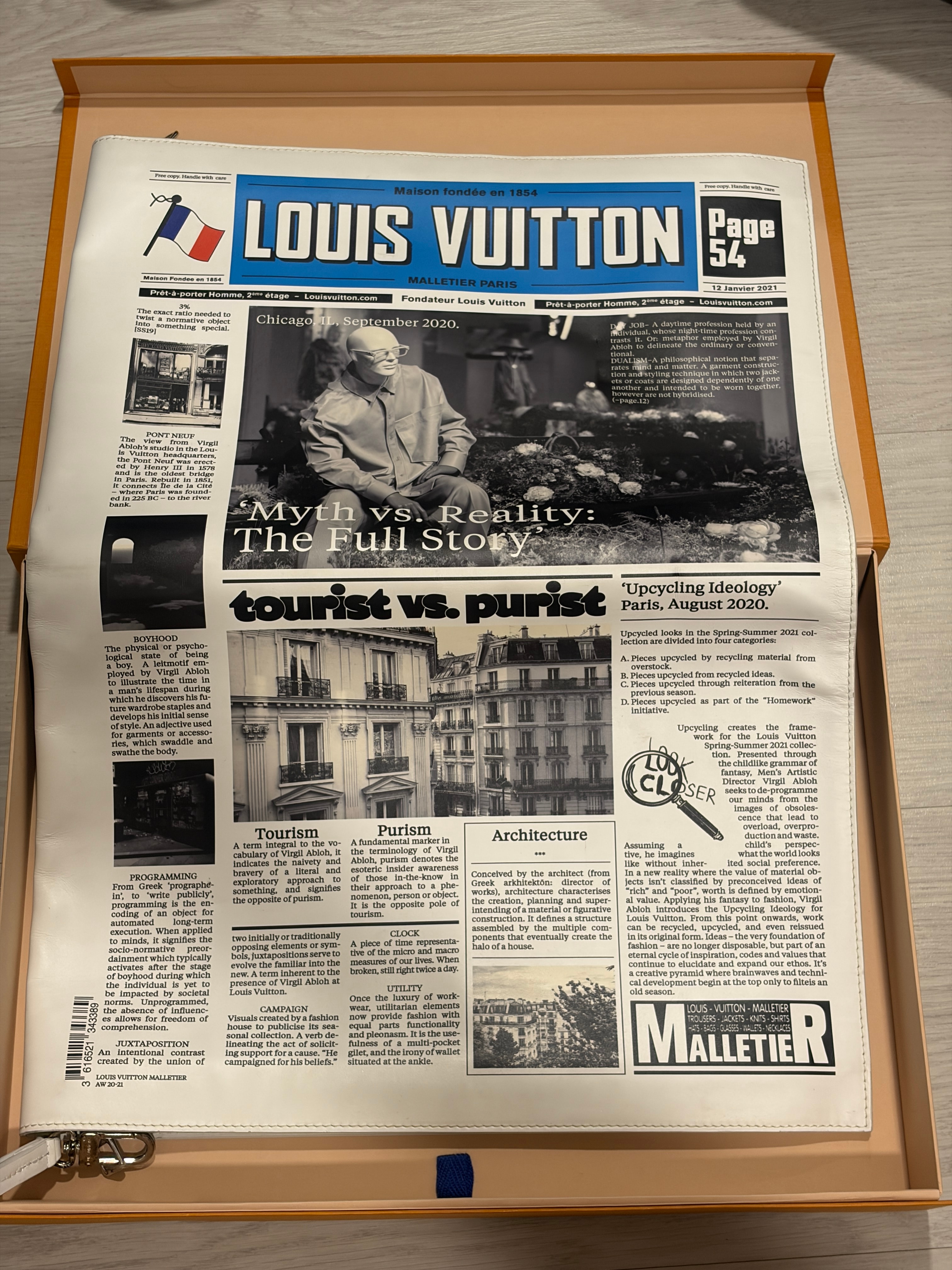 Louis Vuitton News Paper 