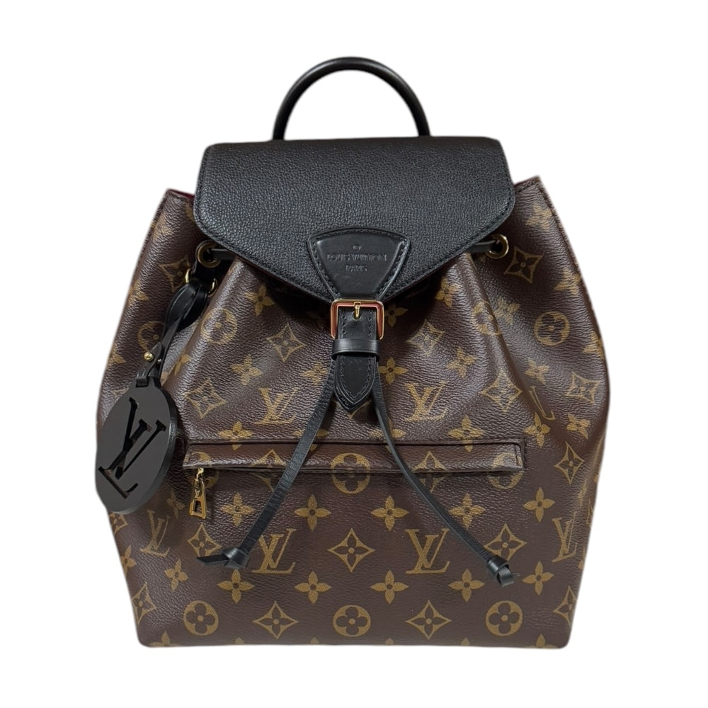 ルイヴィトン モンスリNM PM モノグラムマカサー リュック・デイパック モノグラムマカサー M45515 レディース LOUIS VUITTON 中古