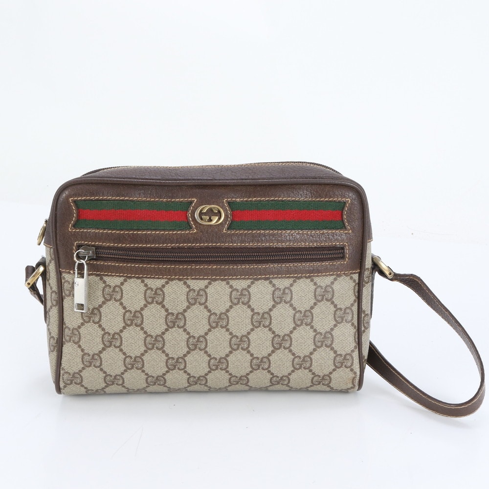 ■美品 グッチ GGスプリームオールド グッチ シェリーライン