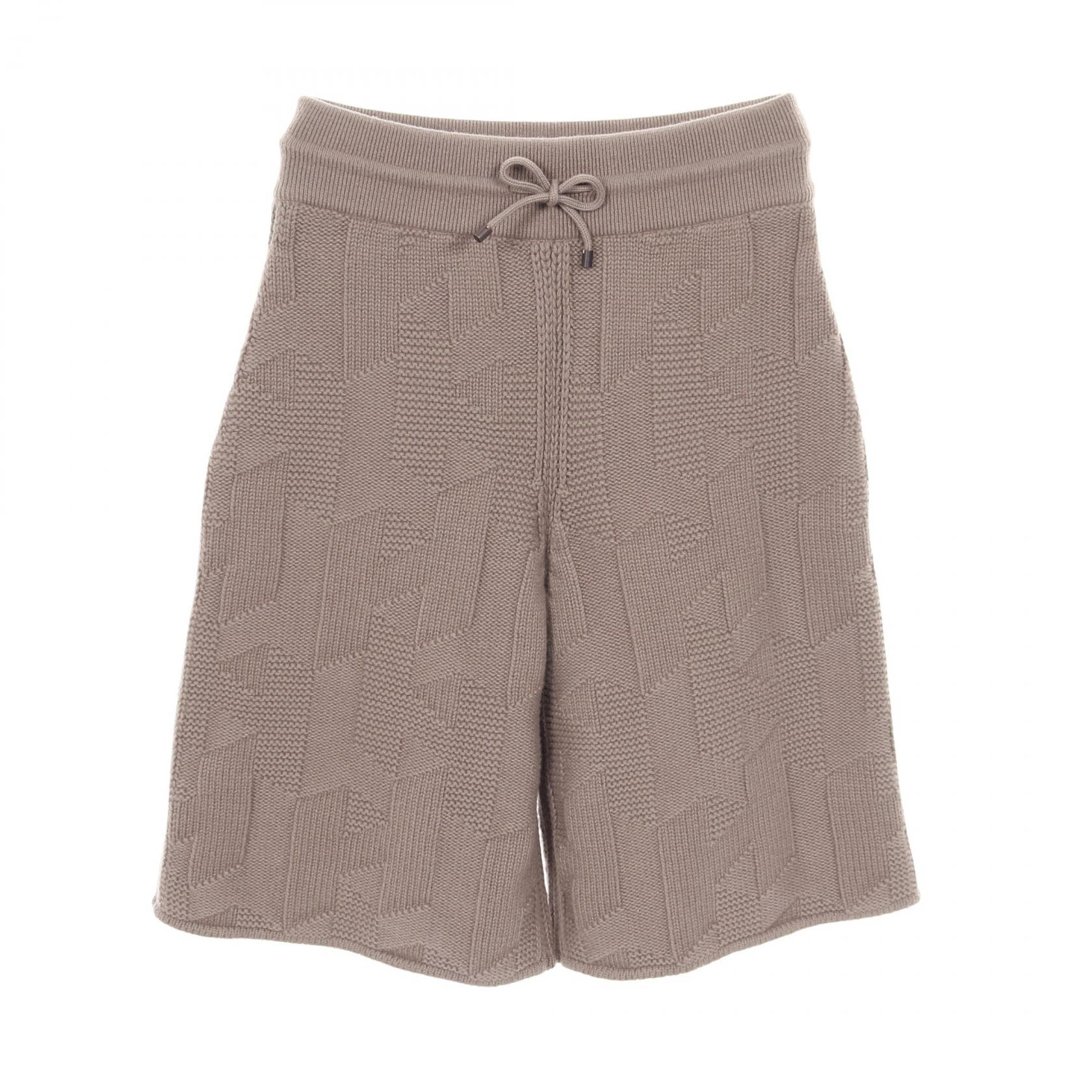 エルメス HERMES Hモチーフ パンツ 衣料品 ボトムス ウール レディース ブラウン系 【中古】