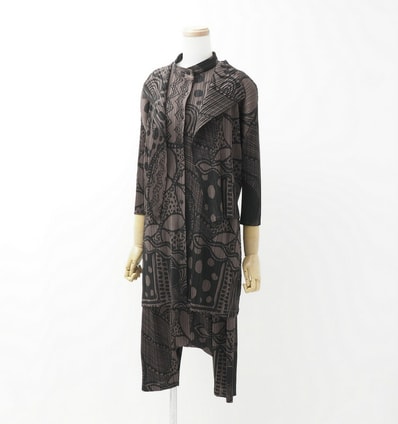 ■美品■PLEATS PLEASE ISSEY MIYAKE プリーツプリーズ イッセイミヤケ アンサンブル サイズ3/4/4 3点セット ジャケット ノースリーブシャツ サルエルパンツ ブランド古着【中古】20230914/GO2950