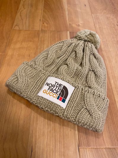 GUCCI x The North Face Wool Hat "Beige"