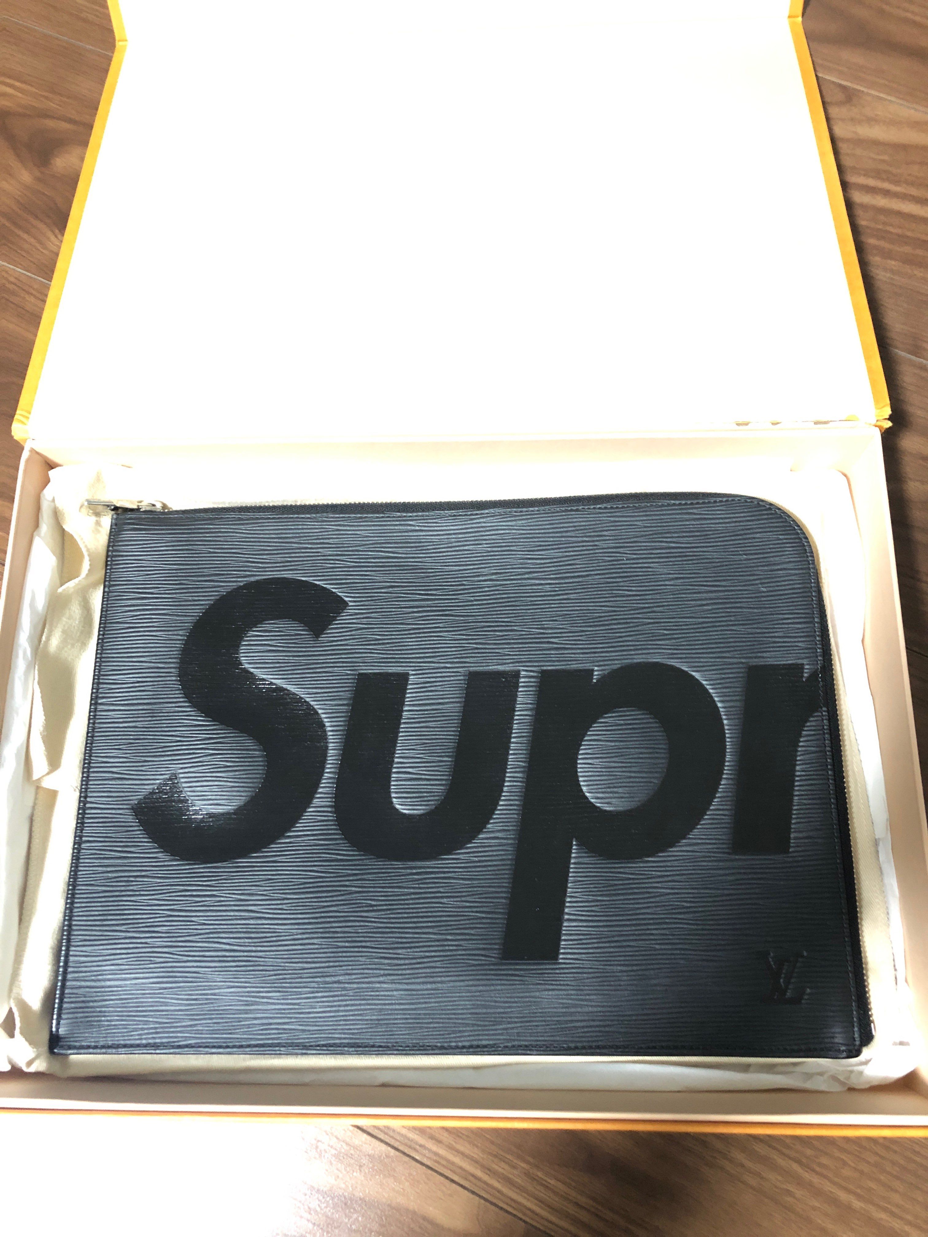 Supreme / Louis Vuitton Pochette Jour GM "Red"