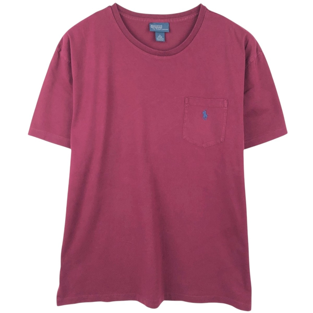 古着 ラルフローレン Ralph Lauren POLO by Ralph Lauren 半袖 ワンポイントロゴポケットTシャツ メンズXL相当/eaa658607
