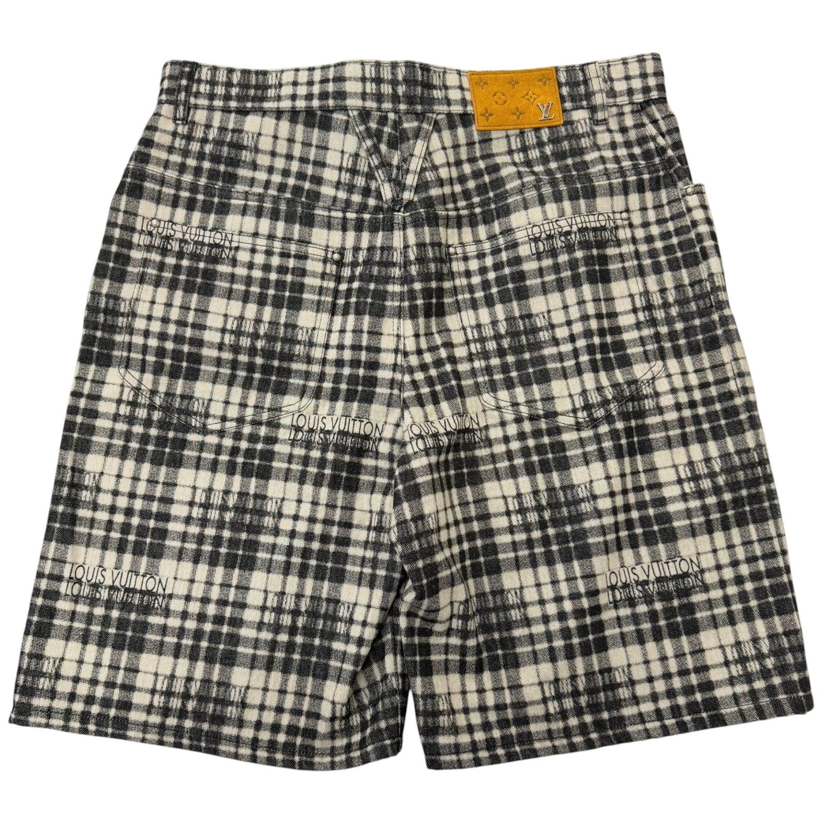 A (未使用に近い)】極美品 ルイヴィトン ショートパンツ グレー系